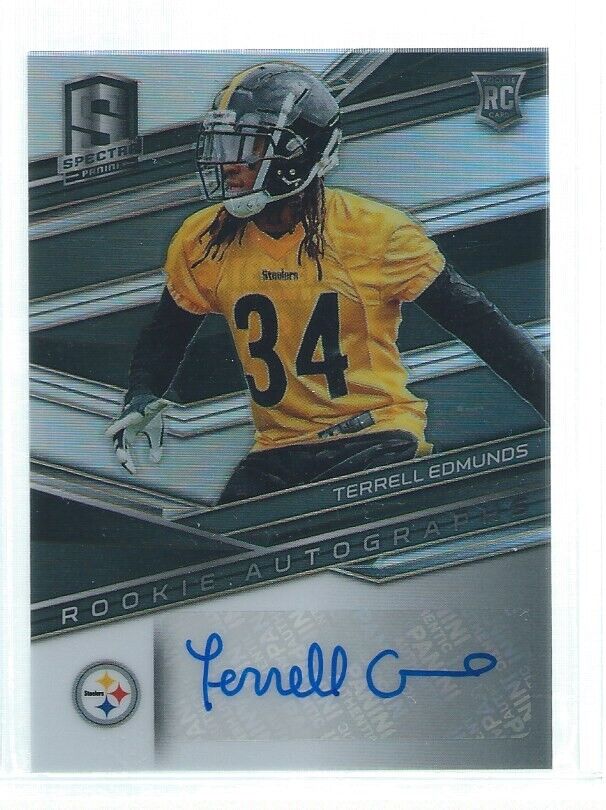 TERRELL EDMUNDS 2018 PANINI SPECTRA PRIZM AUTO RC #D /199