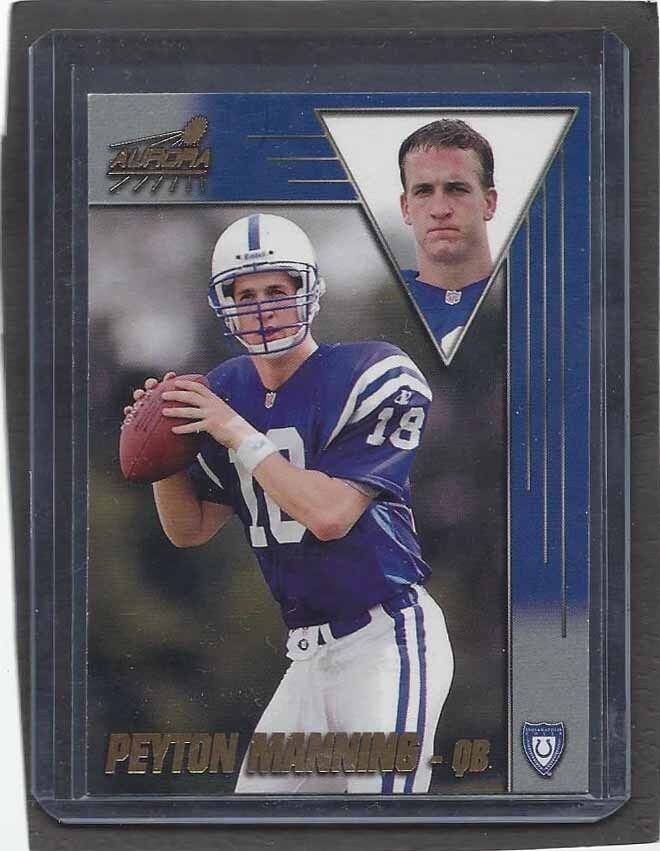 PEYTON MANNING 1998 PACIFIC AURORA COLTS ROOKIE RC #71