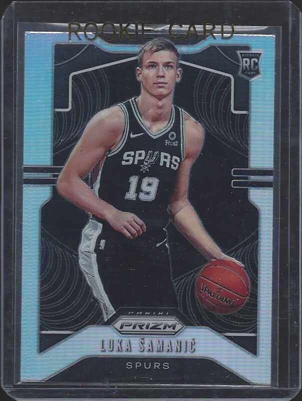 LUKA SAMANIC 2019-20 PANINI PRIZM SILVER ROOKIE PRIZMS SSP RC #265