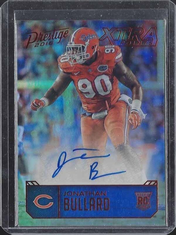 JONATHAN BULLARD 2016 PRESTIGE XTRA POINTS RED BEARS ROOKIE AUTO RC