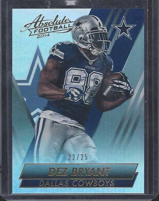 DEZ BRYANT 2014 ABSOLUTE SPECTRUM GOLD #D 22/25