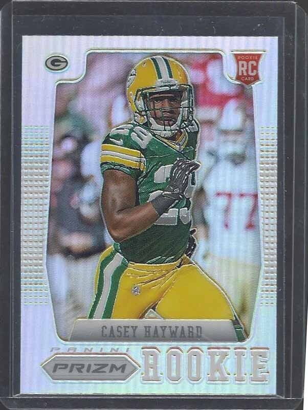 CASEY HAYWARD 2012 PANINI PRIZM SILVER ROOKIE PRIZMS SSP RARE RC #245