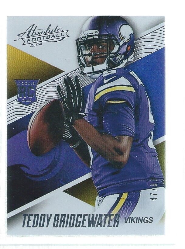 TEDDY BRIDGEWATER 2014 ABSOLUTE SPECTRUM ROOKIE RC #D 47/99