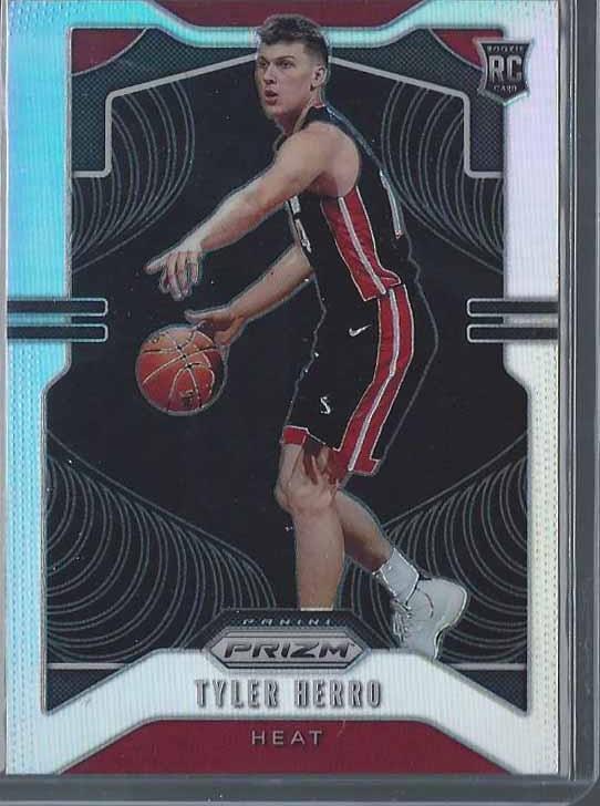 TYLER HERRO 2019-20 PANINI PRIZM SILVER ROOKIE PRIZMS SSP RC #259