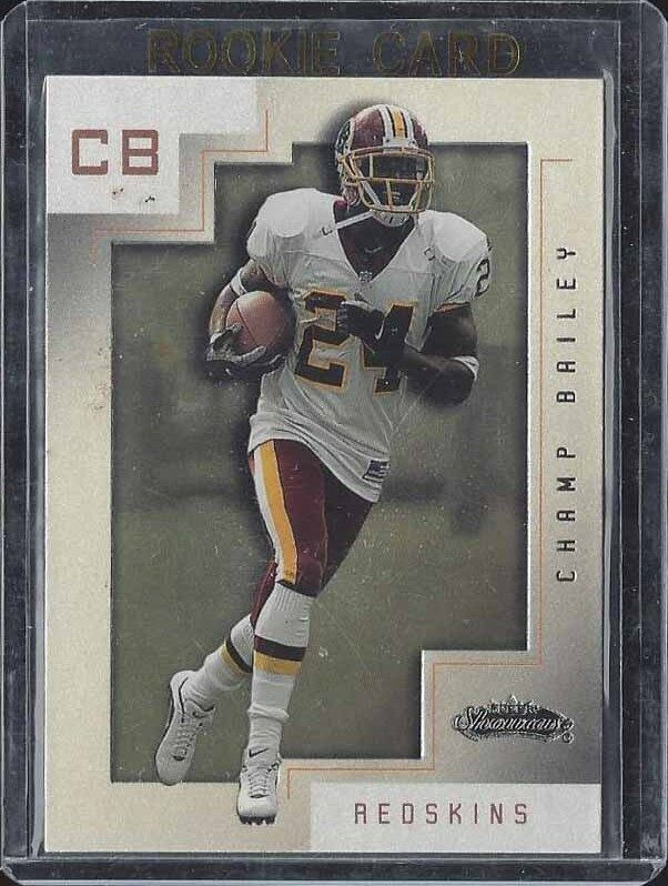 CHAMP BAILEY 2001 FLEER SHOWCASE LEGACY COLLECTION #D 33/50