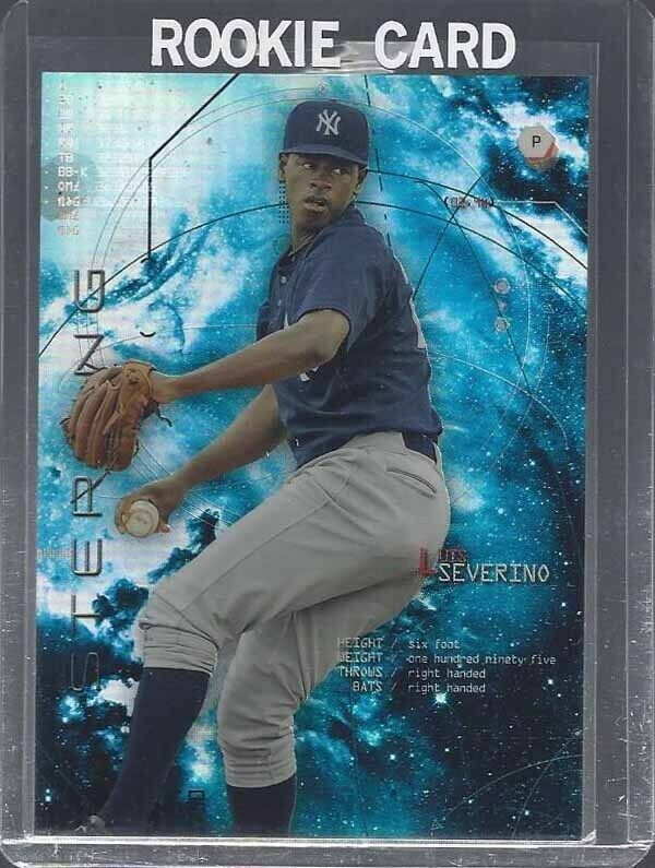 LUIS SEVERINO 2014 BOWMAN STERLING BLUE REFRACTOR YANKEES PROSPECT #D 16/25