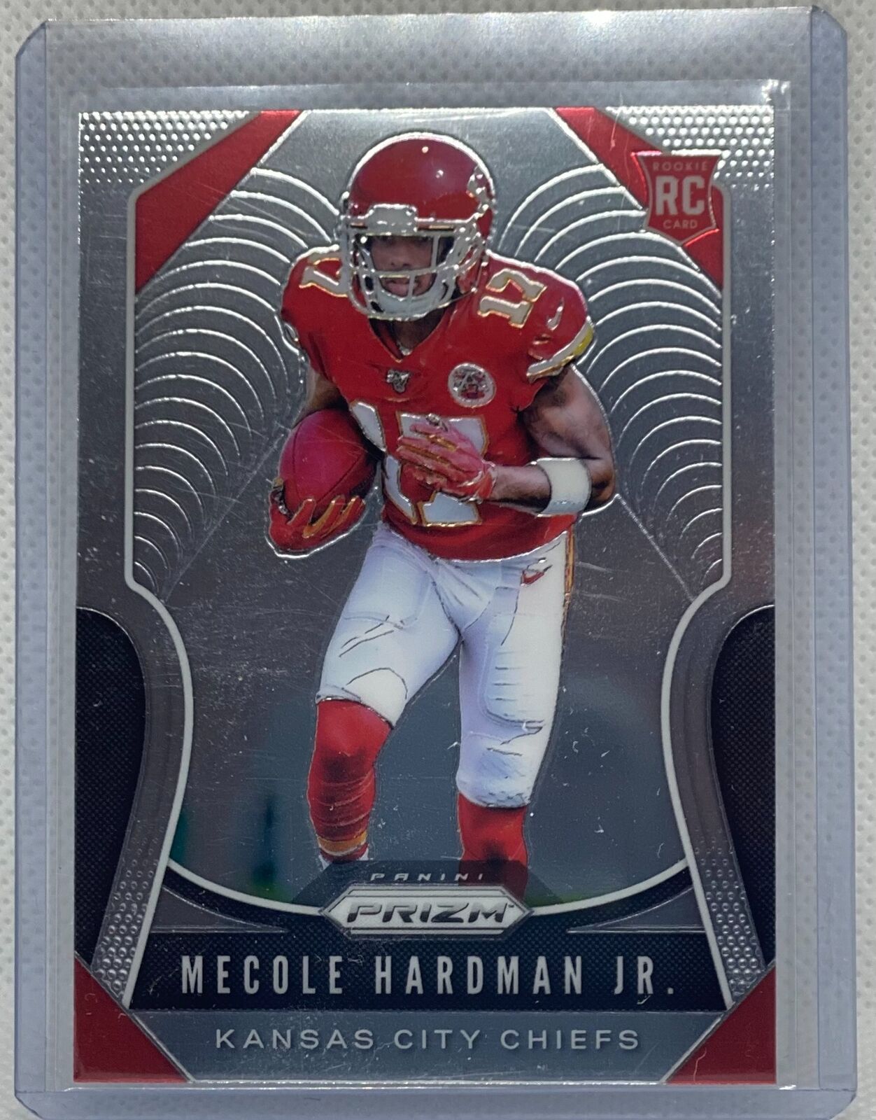 MECOLE HARDMAN JR. 2019 PANINI PRIZM TRUE ROOKIE RC #345