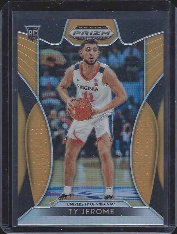 TY JEROME 2019 PANINI PRIZM ORANGE PRIZMS ROOKIE RC #D 39/149