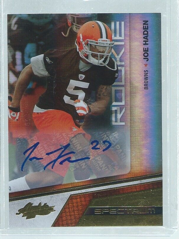 JOE HADEN 2010 PANINI ABSOLUTE SPECTRUM AUTO HOLO RC #D 135/199