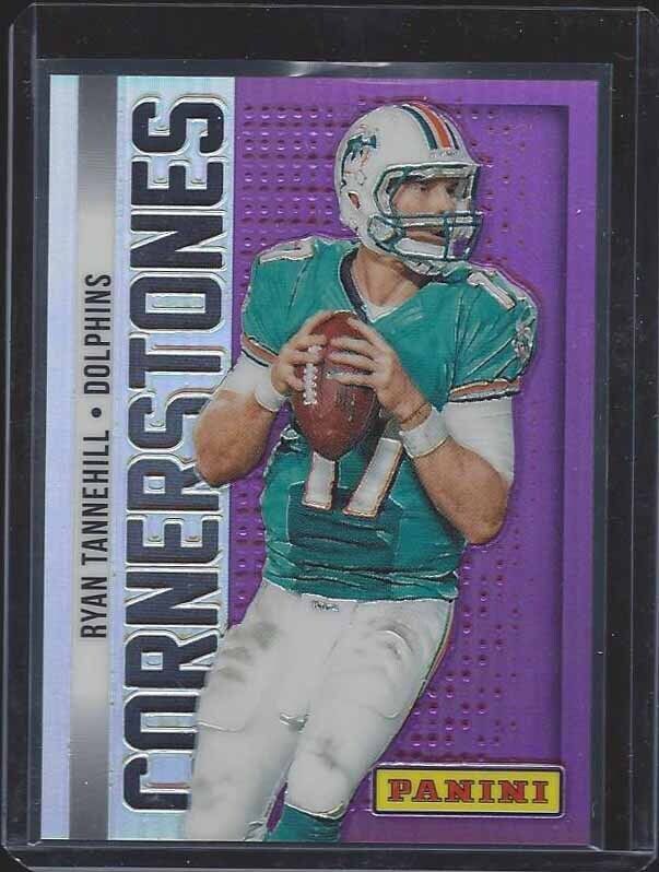 RYAN TANNEHILL 2013 PANINI PRIZM CORNERSTONES PURPLE PRIZMS #D 43/49