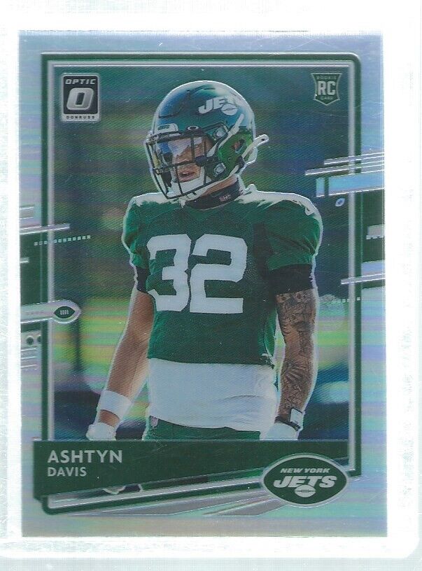 ASHTYN DAVIS 2020 DONRUSS OPTIC SILVER HOLO RC #145