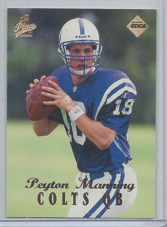 PEYTON MANNING 1998 COLLECTORS EDGE FIRST 1ST PLACE COLTS TRUE ROOKIE RC #135