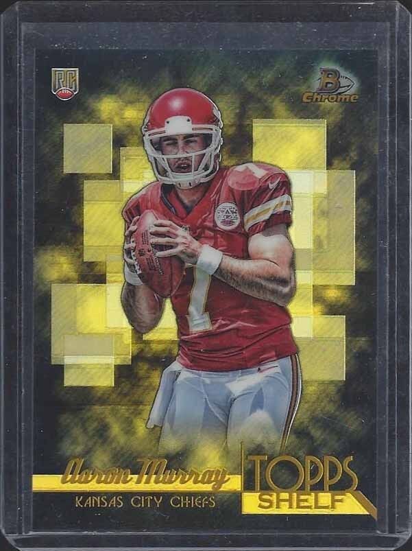 AARON MURRAY 2014 BOWMAN CHROME TOPPS SHELF GOLD REFRACTOR ROOKIE RC #D 22/50