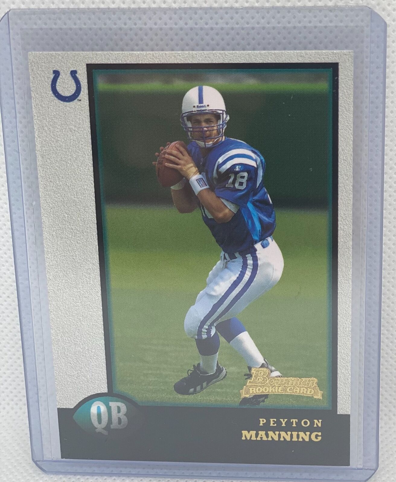 PEYTON MANNING 1998 TOPPS BOWMAN TRUE ROOKIE RC #1