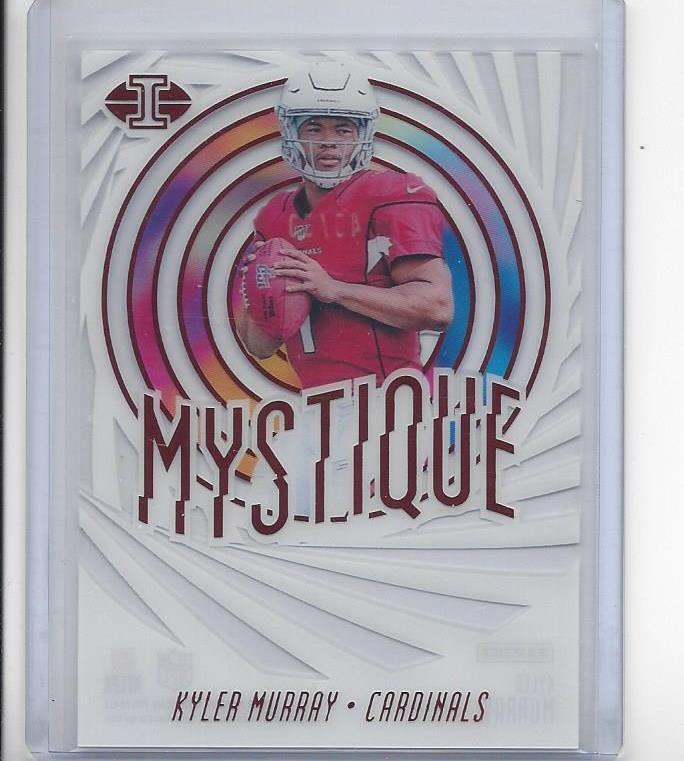KYLER MURRAY 2019 PANINI ILLUSIONS MYSTIQUE RED RC #D 45/50