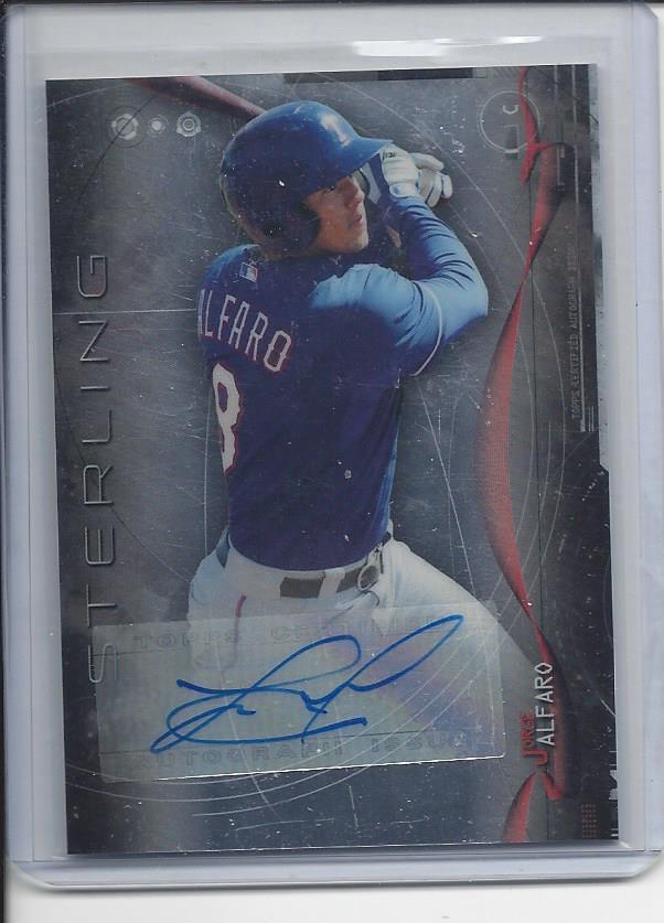 JORGE ALFARO 2014 BOWMAN STERLING PROSPECT AUTO