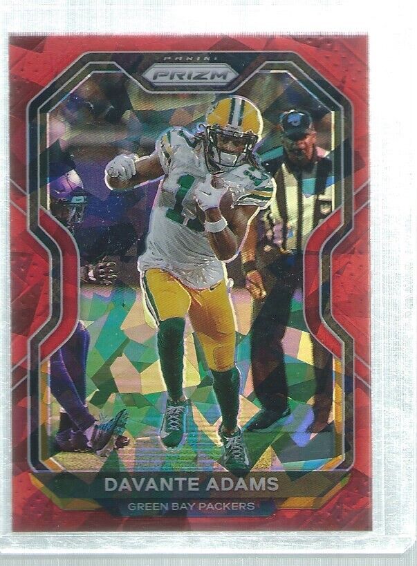 DAVANTE ADAMS 2020 PANINI PRIZM RED ICE PRIZMS #205