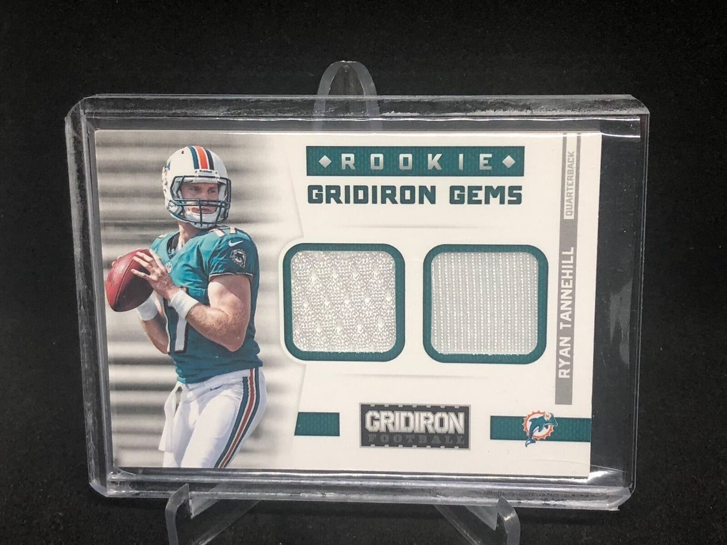 RYAN TANNEHILL 2012 PANINI GRIDIRON GEMS DUAL JERSEY RC #D 54/249