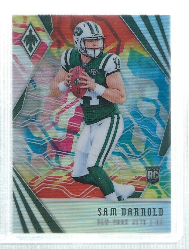 SAM DARNOLD 2018 PANINI PHOENIX COLOR BURST PRIZM ROOKIE RC #103