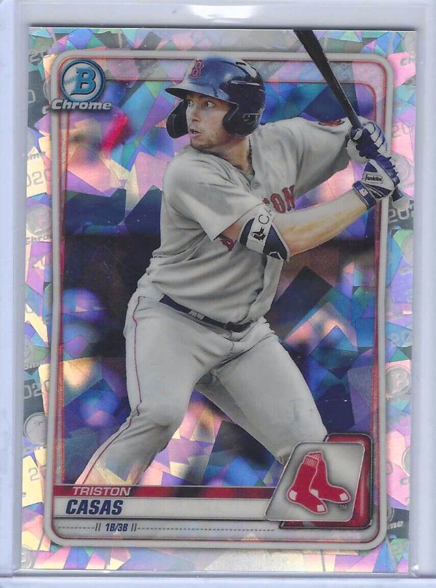 TRISTON CASAS 2020 BOWMAN CHROME ATOMIC REFRACTOR #BCP-18