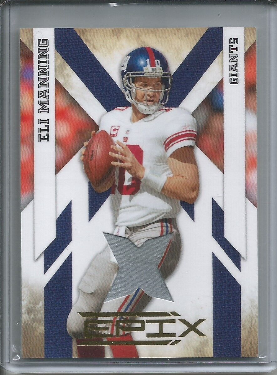 1/1 ELI MANNING 2010 PANINI EPIX JERSEY #D 10/200 HIS JERSEY NUMBER #10!!!!!