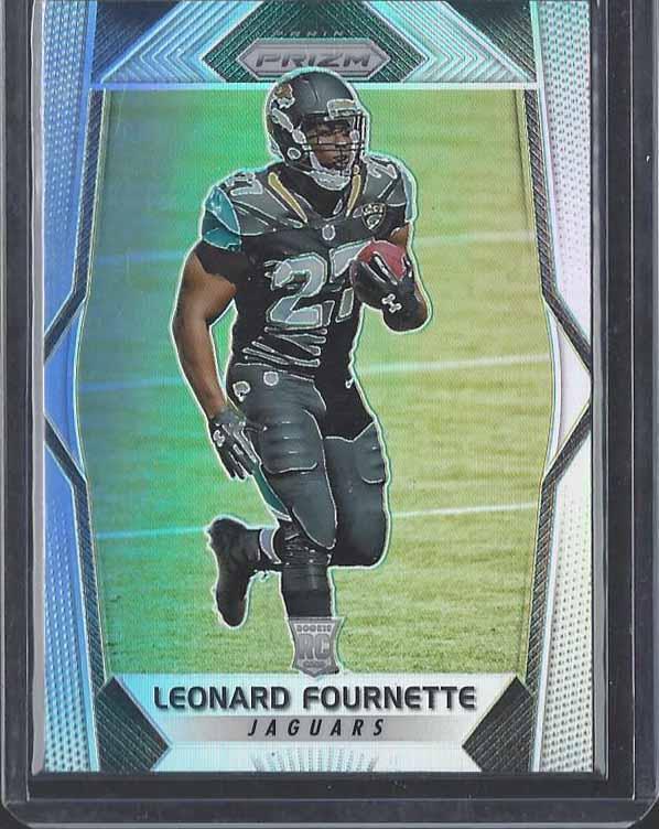 LEONARD FOURNETTE 2017 PANINI PRIZM SILVER ROOKIE PRIZMS TRUE RC #219