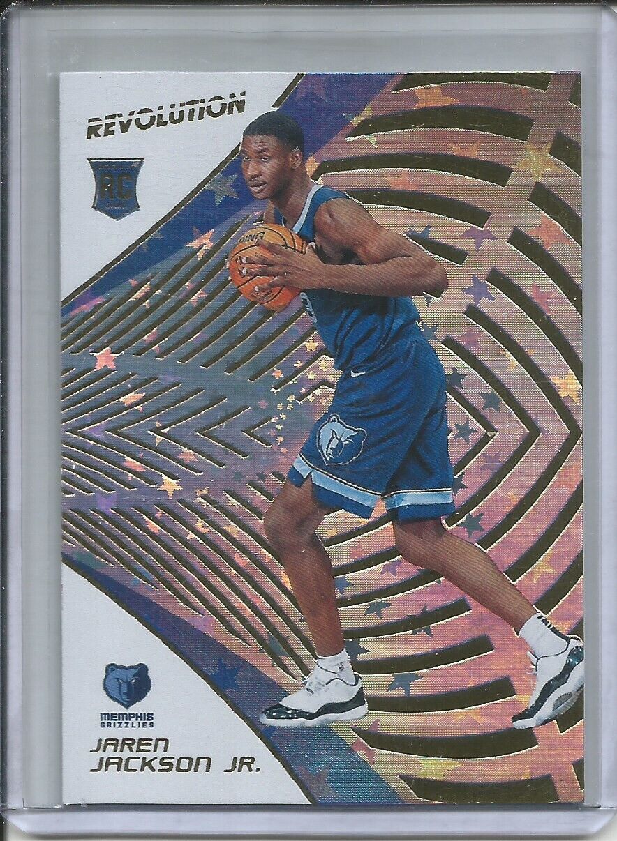 JAREN JACKSON JR 2018-19 PANINI REVOLUTION ASTRO RC CARD 139