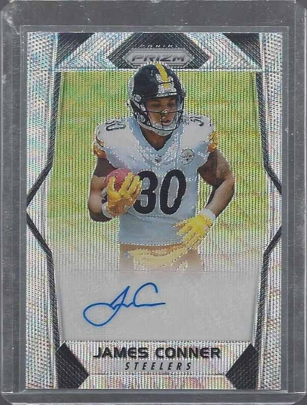 JAMES CONNER 2017 PANINI PRIZM BLUE WAVE PRIZMS ROOKIE AUTO RC #D 40/149