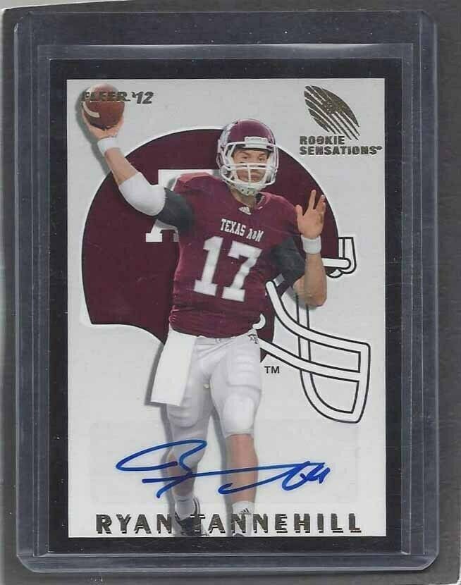 RYAN TANNEHILL 2012 FLEER RETRO ROOKIE SENSATIONS AUTO RC #4