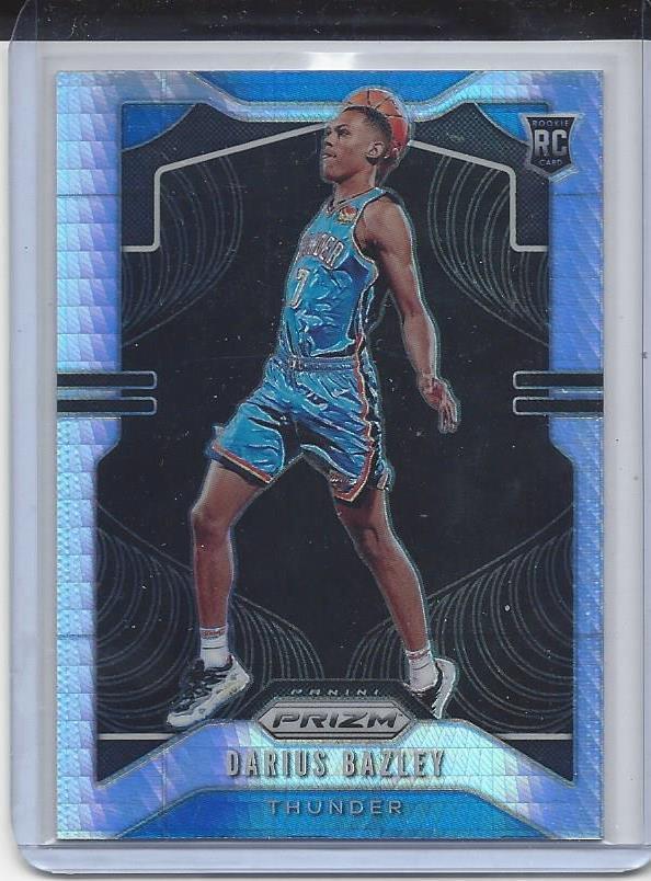 DARIUS BAZLEY 2019-20 PANINI PRIZM HYPER ROOKIE PRIZMS RC #289