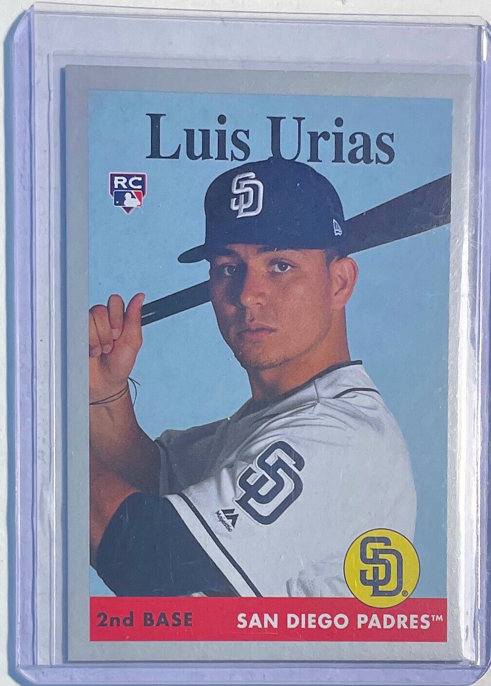 LUIS URIAS 2019 TOPPS ARCHIVES SILVER ROOKIE RC #D 52/99