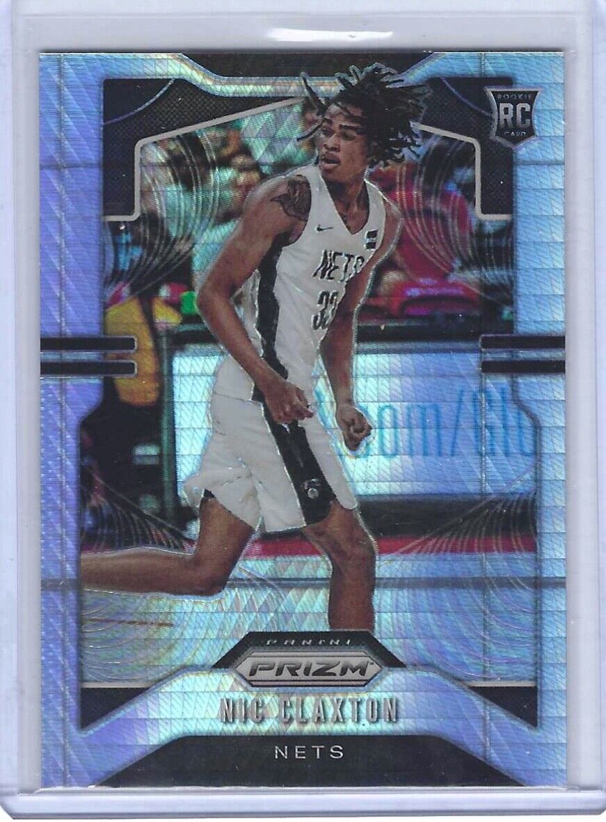NIC CLAXTON 2019-20 PANINI PRIZM HYPER PRIZM ROOKIE RC #292