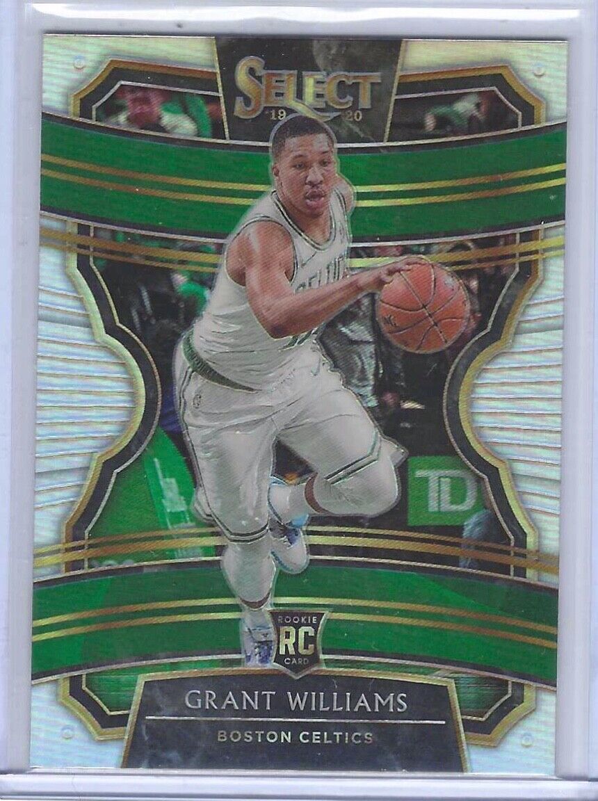 GRANT WILLIAMS 2019-20 PANINI SELECT SILVER PRIZM CONCOURSE LEVEL ROOKIE RC #42