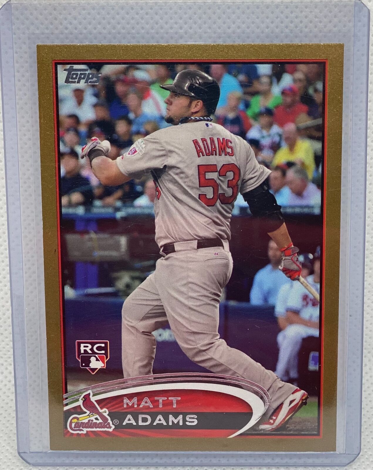 MATT ADAMS 2012 TOPPS UPDATE GOLD RC #D 1310/2012