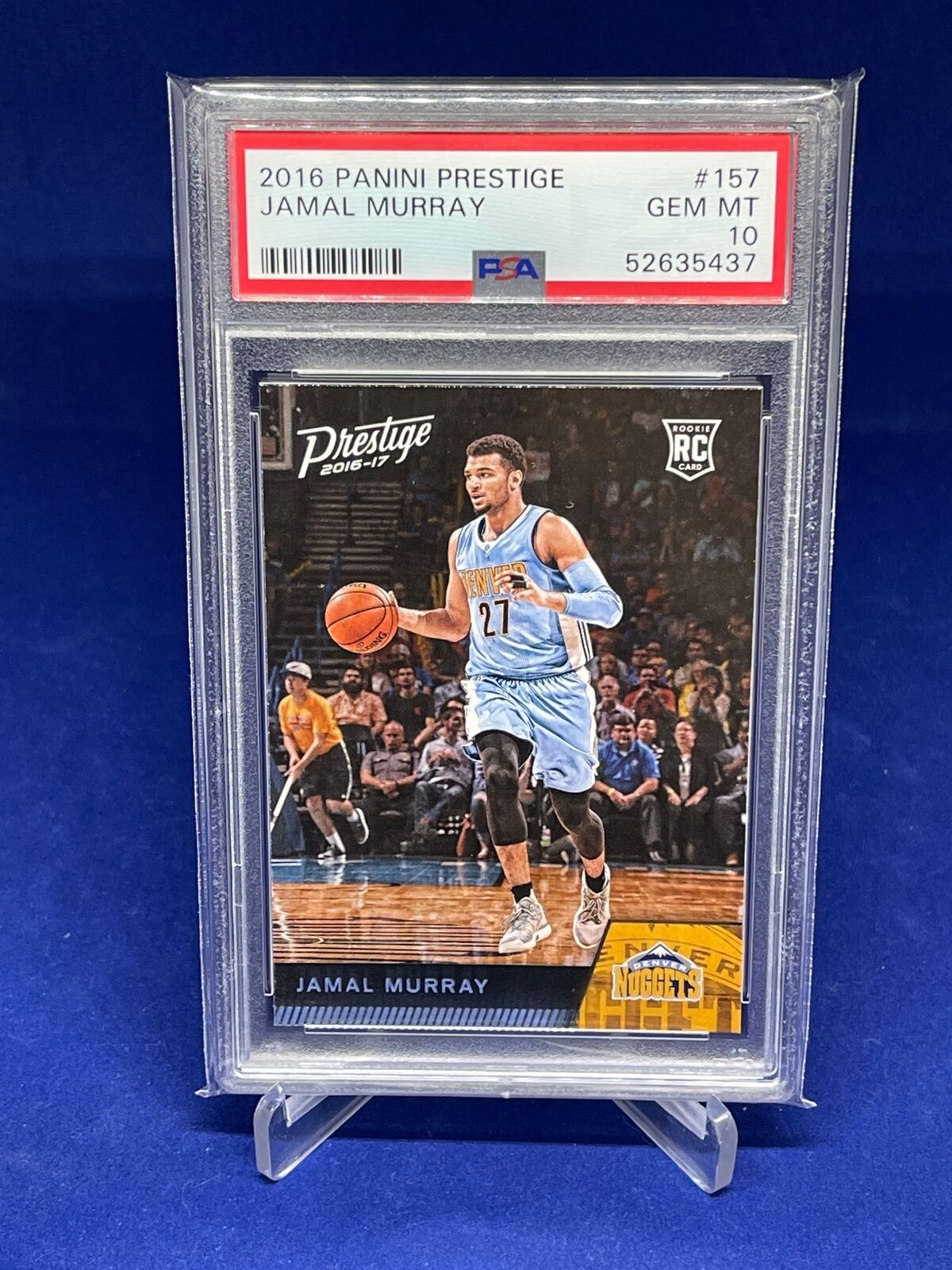 JAMAL MURRAY 2016-17 PANINI PRESTIGE ROOKIE RC #157 PSA 10 GEM MINT