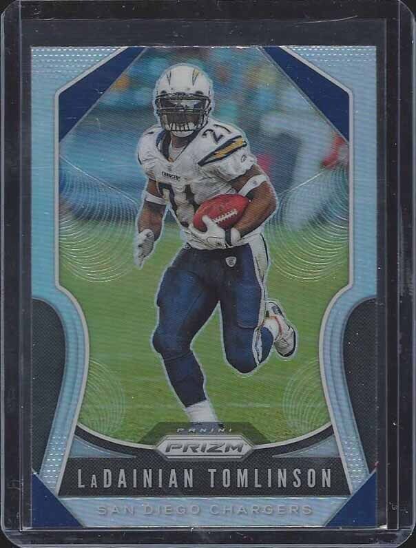 LADAINIAN TOMLINSON 2019 PANINI PRIZM SILVER PRIZMS SSP #300