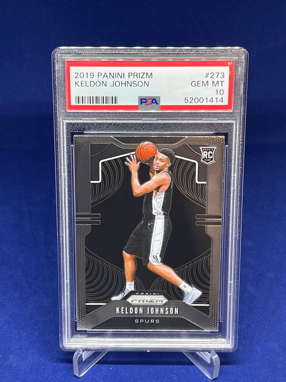 KELDON JOHNSON 2019-20 PANINI PRIZM ROOKIE RC #273 PSA 10 GEM MINT