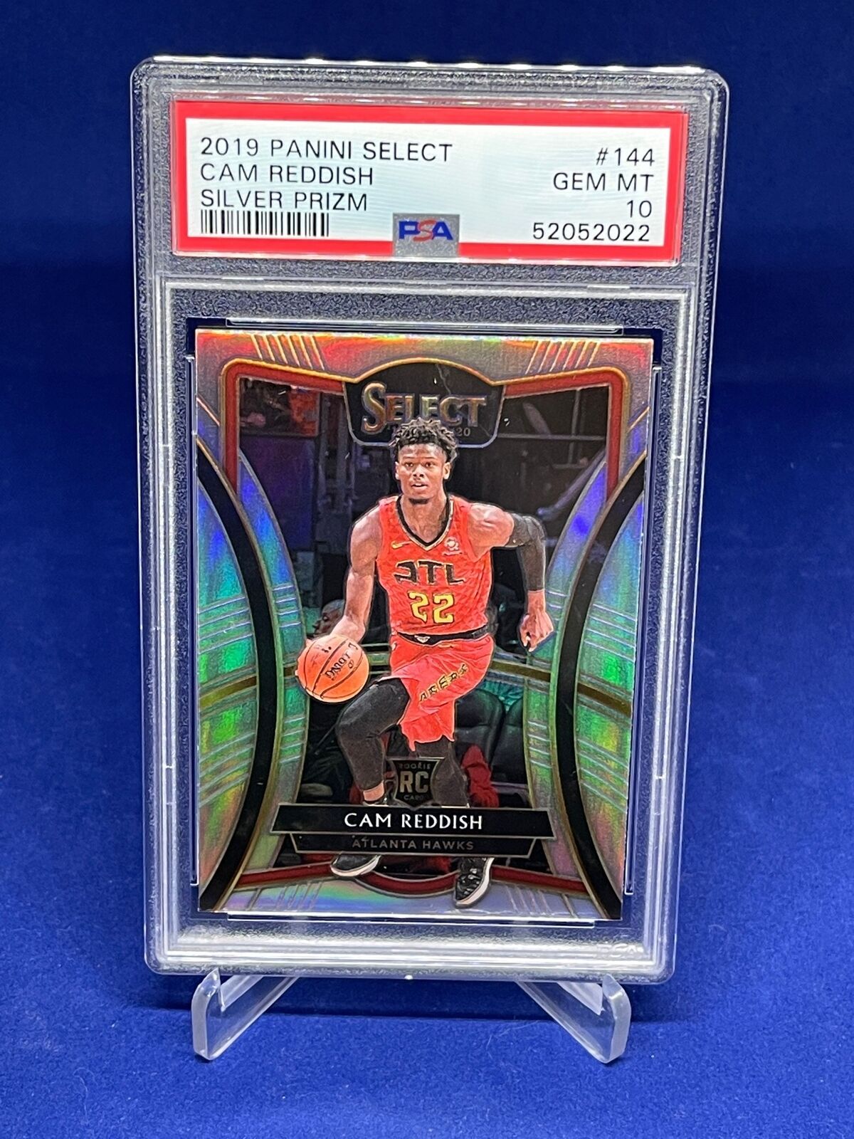 CAM REDDISH 2019-20 PANINI SELECT SILVER PRIZM ROOKIE RC #144 PSA 10 GEM MINT