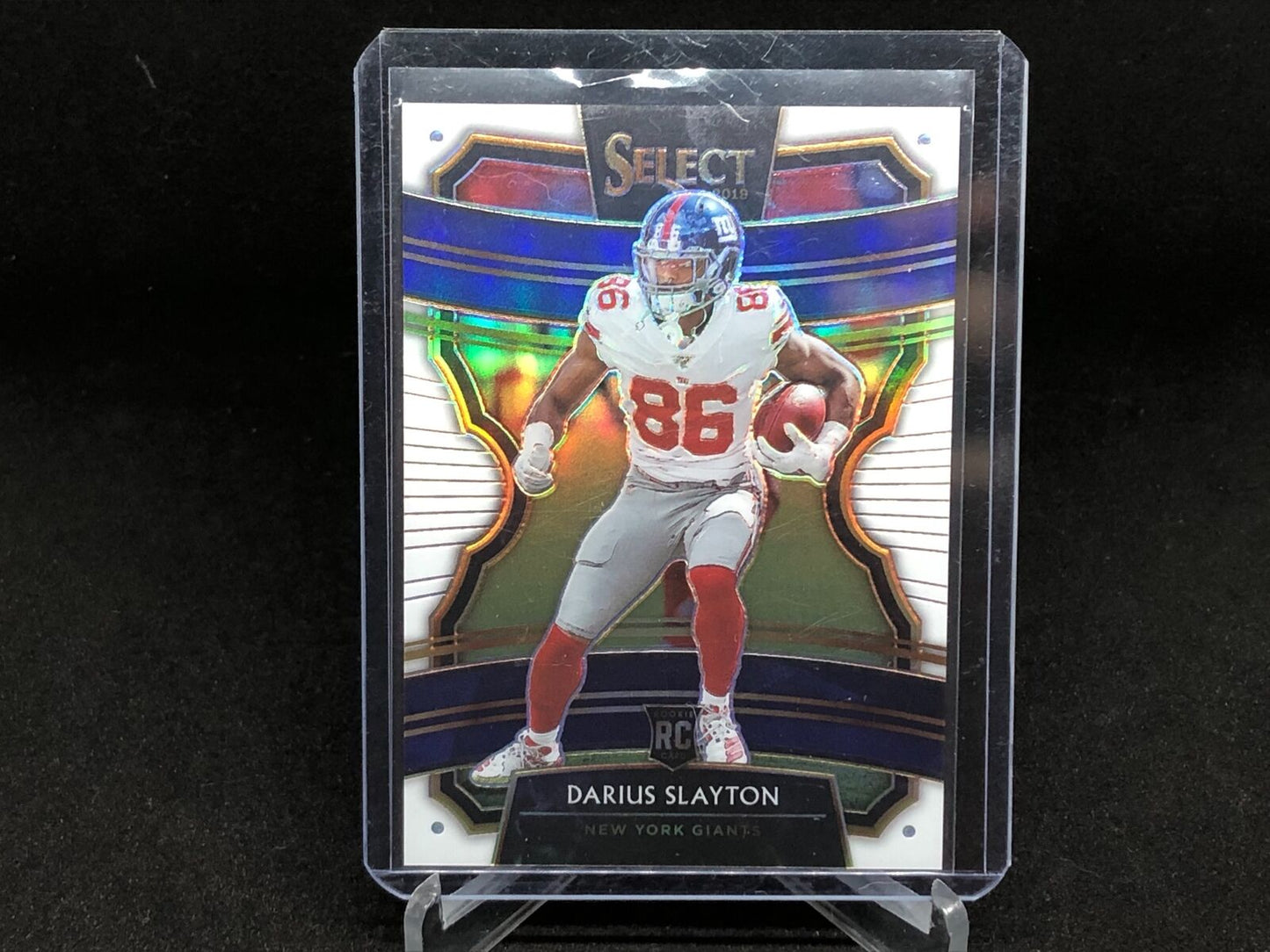 DARIUS SLAYTON 2019 SELECT CONCOURSE WHITE PRIZM RC #D 3/35