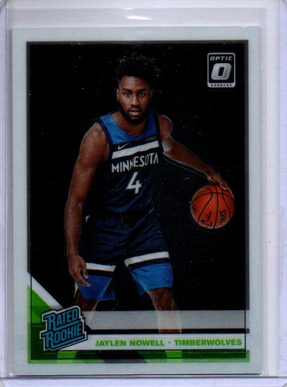 JAYLEN NOWELL 2019-20 PANINI DONRUSS OPTIC TRUE ROOKIE RC #155