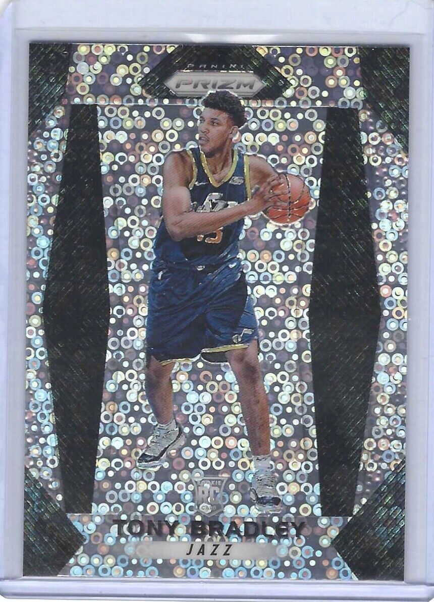 TONY BRADLEY 2017-18 PANINI PRIZM DISCO FAST BREAK PRIZM ROOKIE RC #118