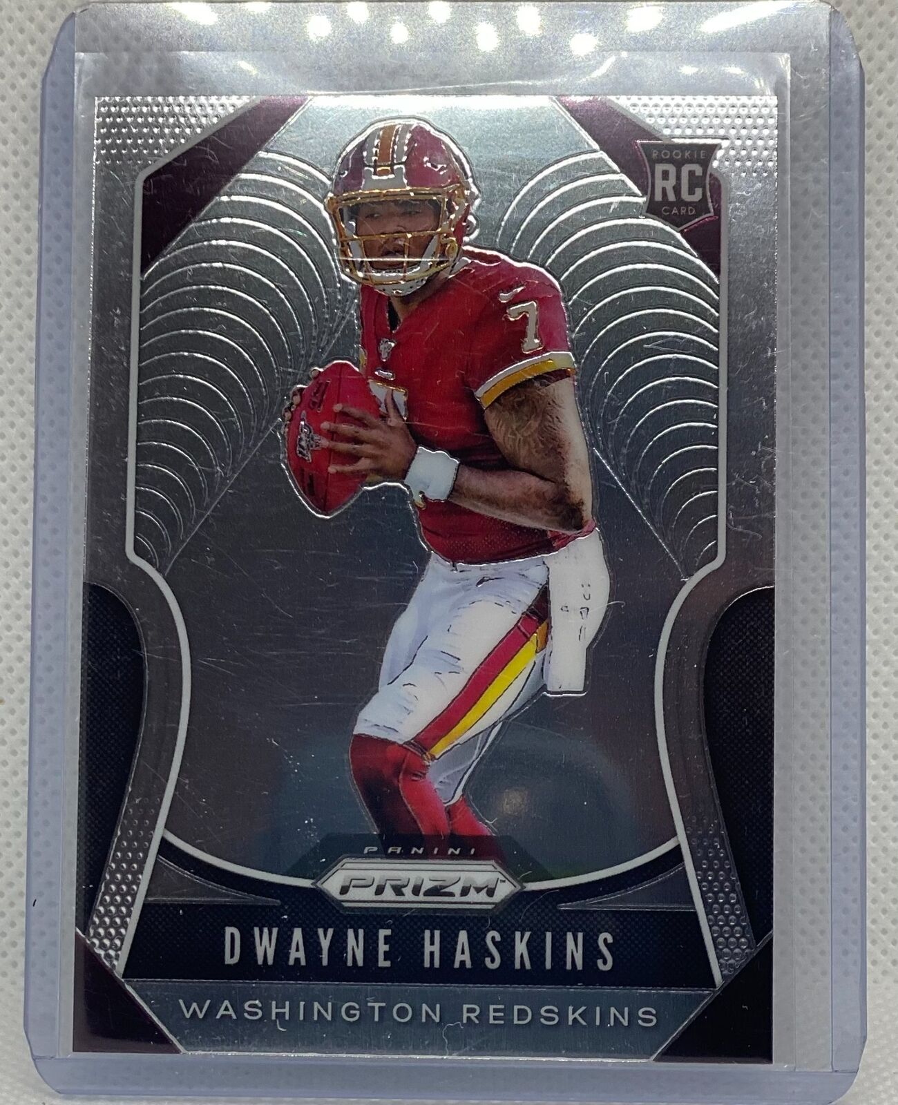 DWAYNE HASKINS 2019 PANINI PRIZM TRUE ROOKIE RC #303