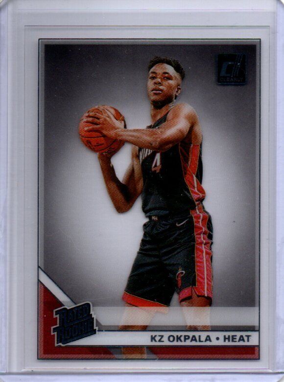 KZ OKPALA 2019-20 PANINI CLEARLY DONRUSS TRUE ROOKIE RC #80