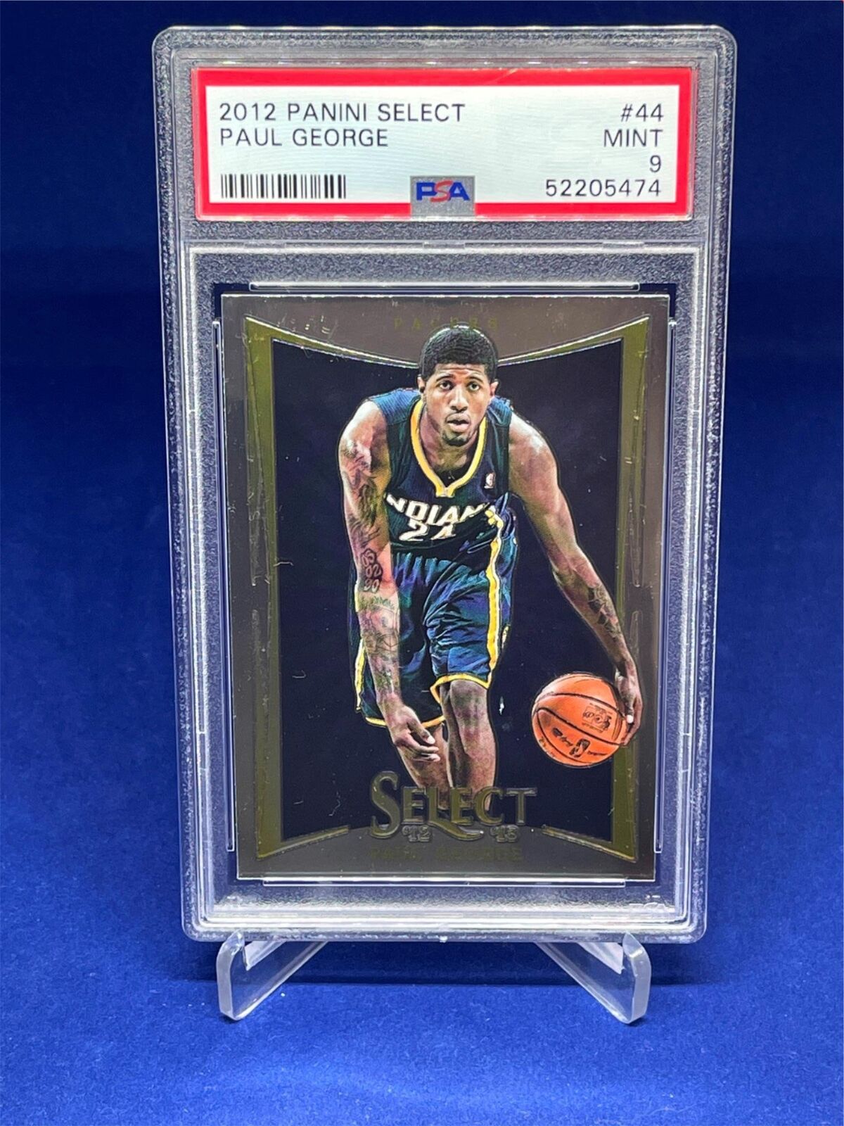 PAUL GEORGE 2012-13 PANINI SELECT #44 PSA 9 MINT