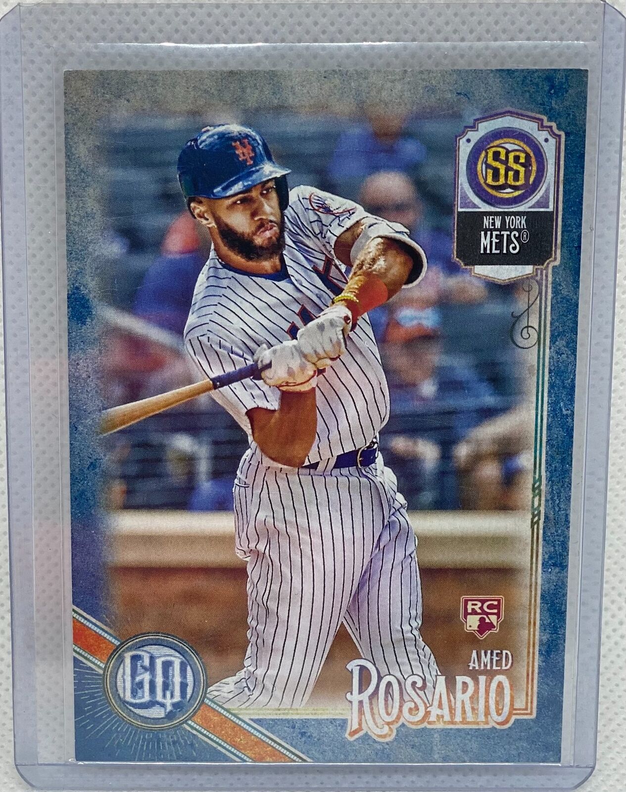 AMED ROSARIO 2018 TOPPS GYPSY QUEEN INDIGO RC #D 024/250