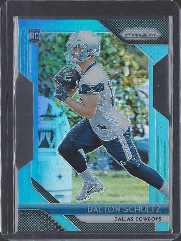 DALTON SCHULTZ 2018 PANINI PRIZM LIGHT BLUE DIE CUT PRIZMS RC #D 176/199