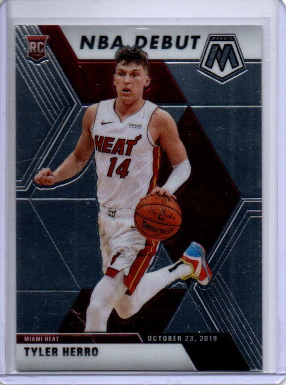 TYLER HERRO 2019-20 PANINI MOSAIC NBA DEBUT ROOKIE RC #280