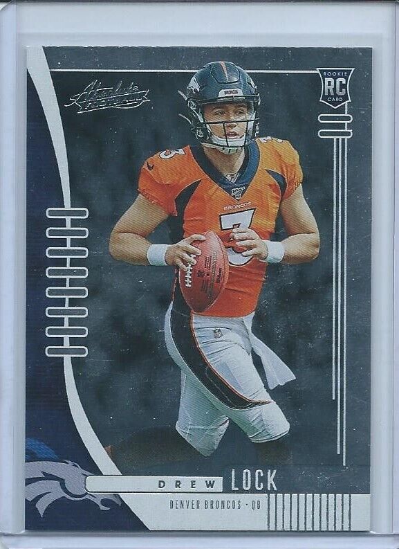 DREW LOCK 2019 PANINI ABSOLUTE TRUE ROOKIE RC #115