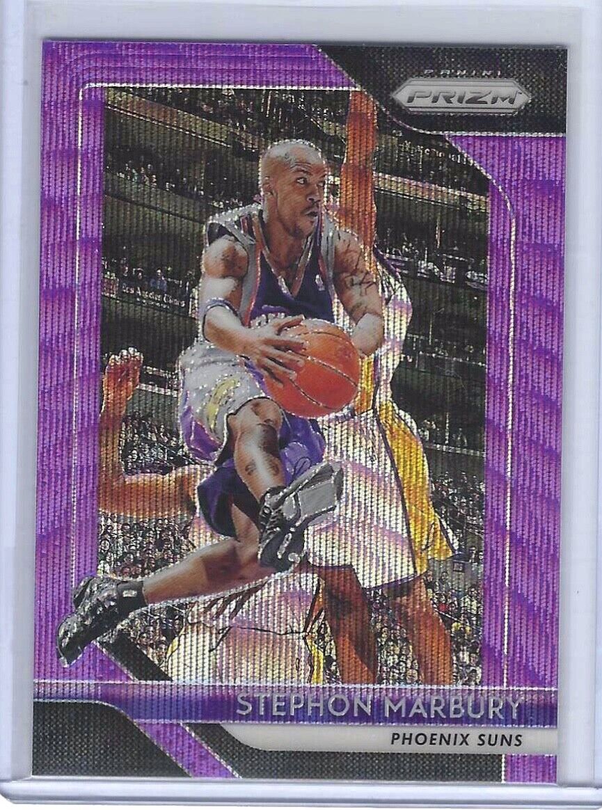 STEPHON MARBURY 2018-19 PANINI PRIZM PURPLE WAVE #265