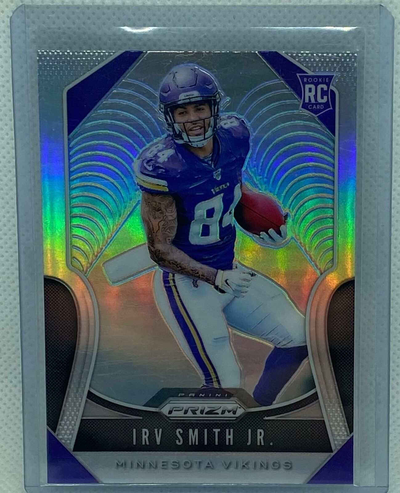 IRV SMITH JR. 2019 PANINI PRIZM SILVER PRIZMS SP RC #366